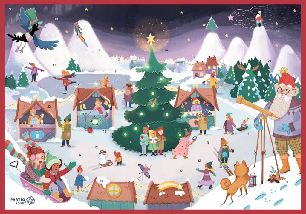 Adventtikalenterit ovat  myynnissä - Lue lisää